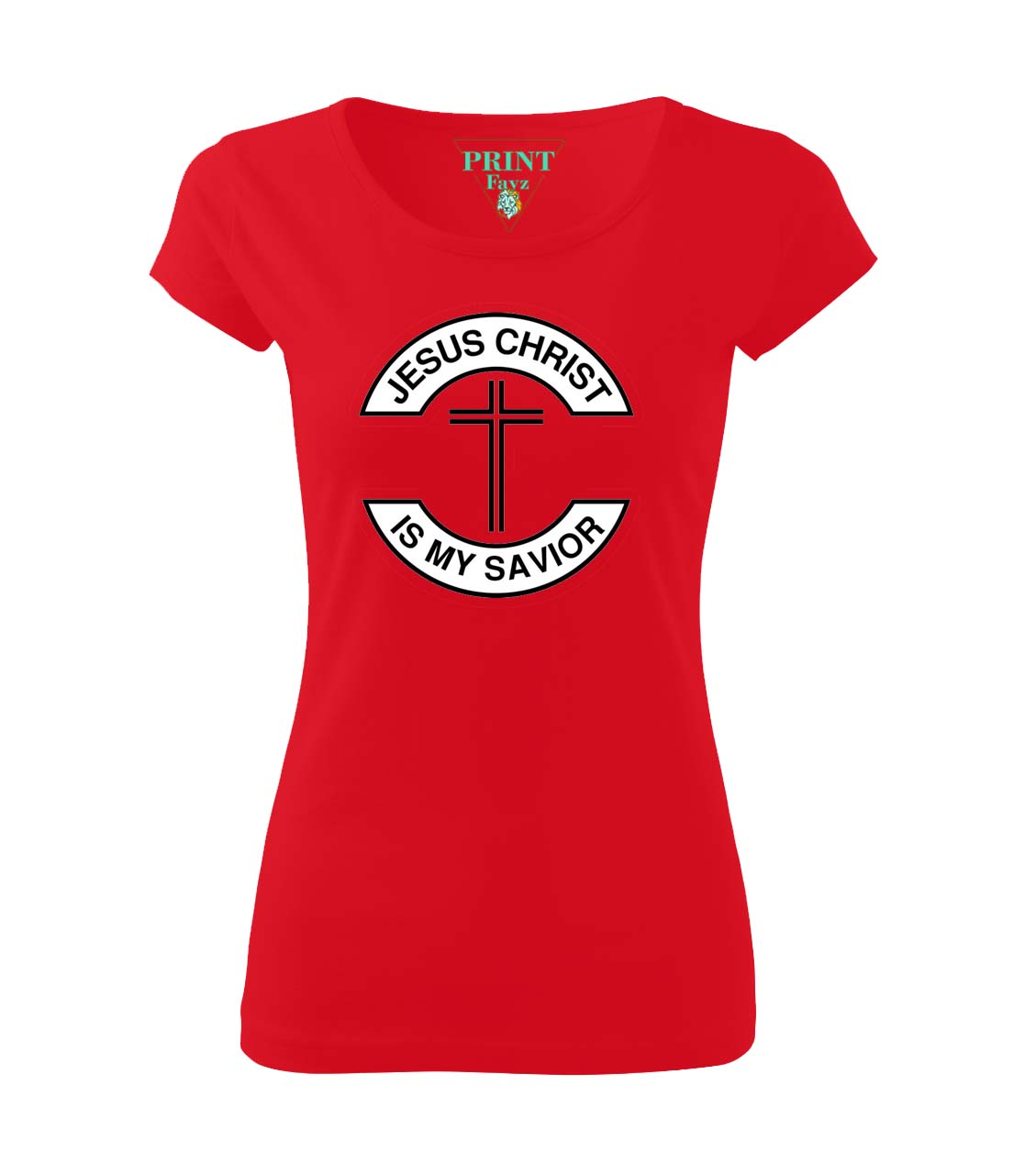 Dámská trička pure #1 Jesus Christ is my savior