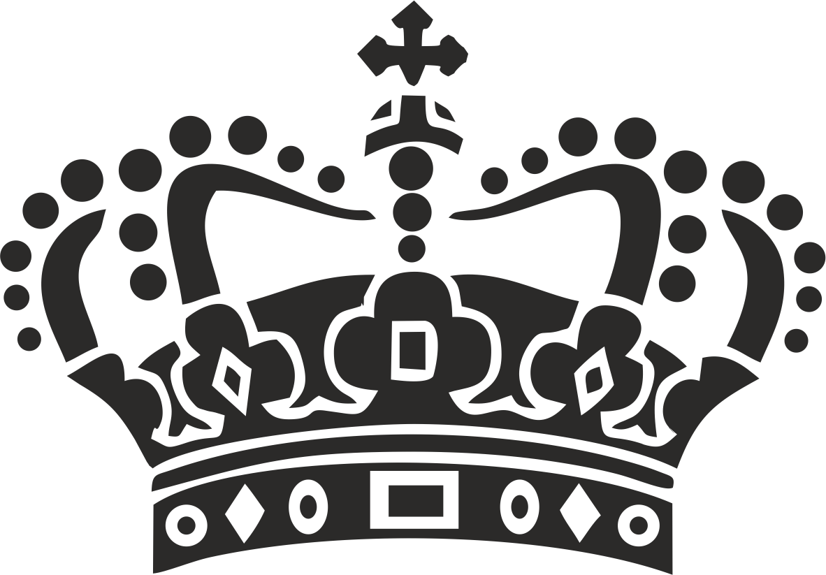 Nálepka na auto Koruna #1