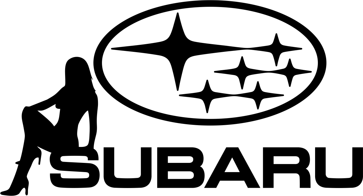 Nálepka na auto SUBARU