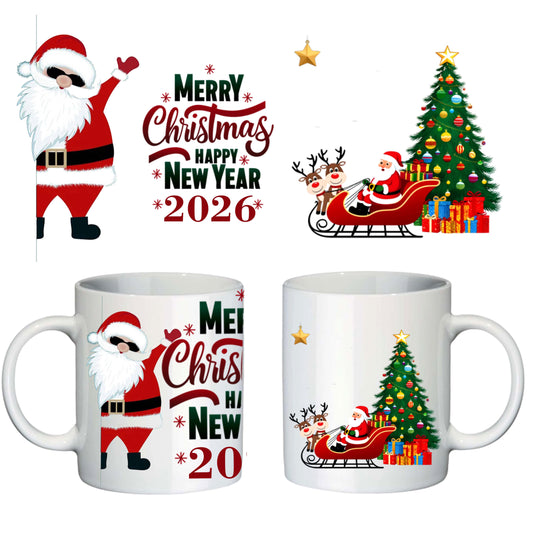 Bílý hrnek - #4 Šťastný nový rok