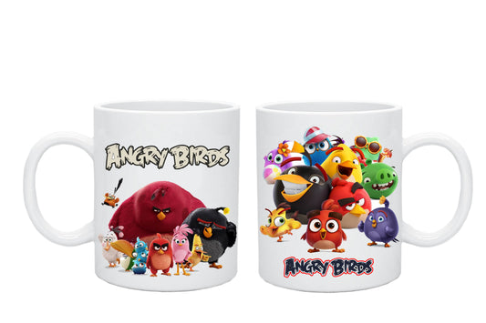 Keramický hrnek ECO bílý - Angry Birds