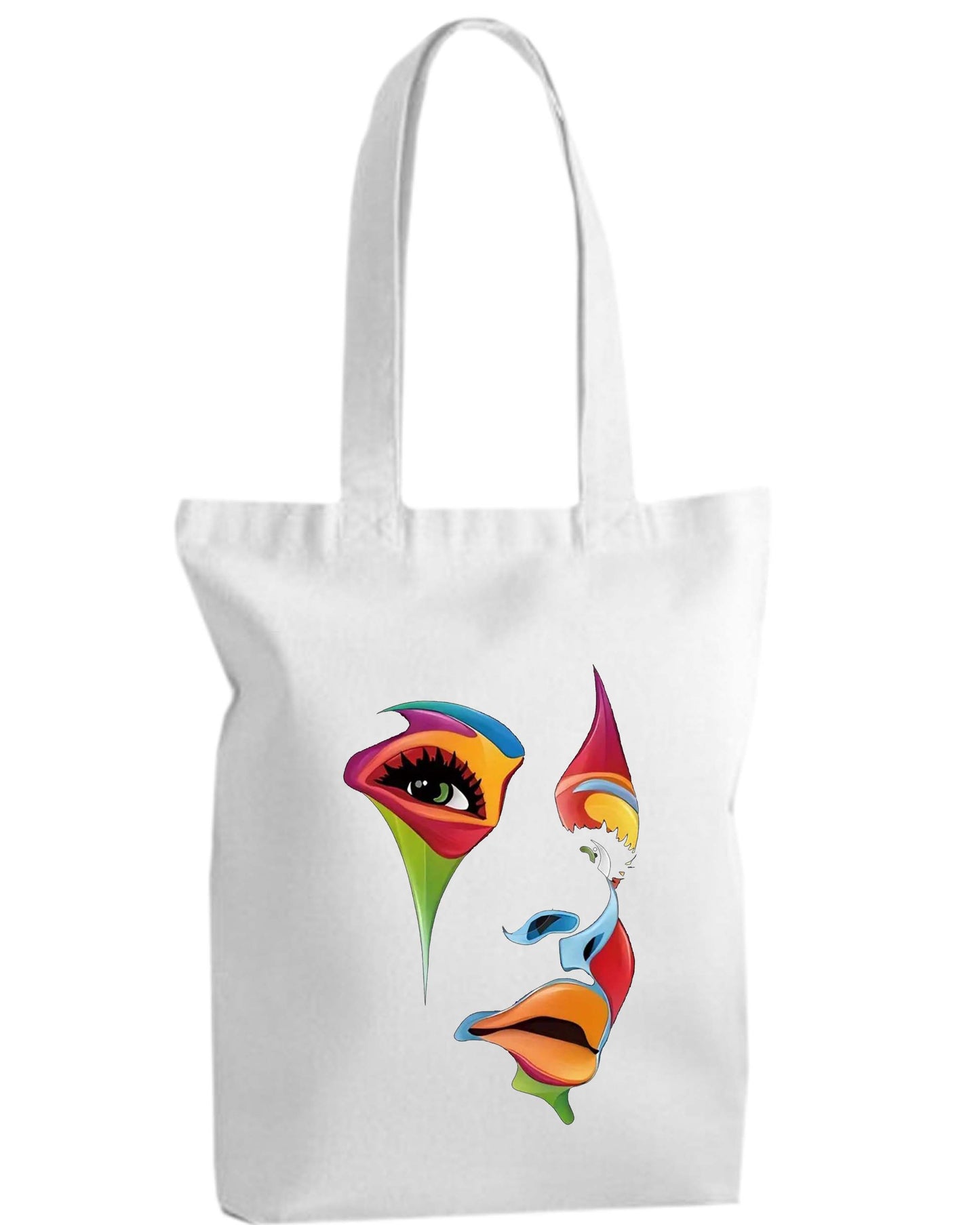 Potisk na taške Silueta tváří v malování