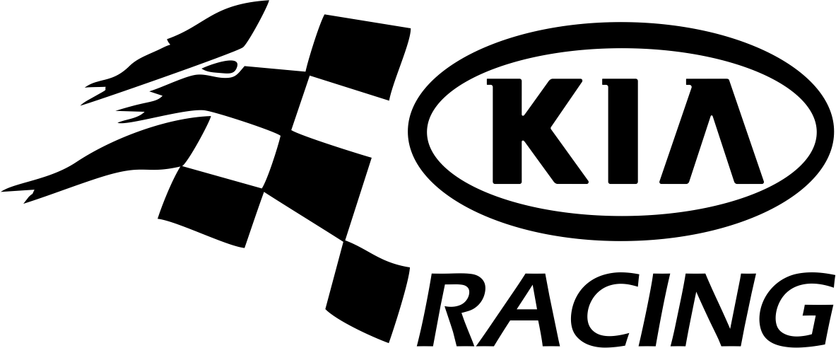 Nálepka na auto KIA Racing
