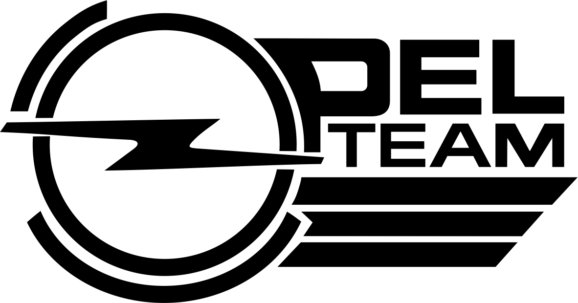 Nálepka na auto OPEL team