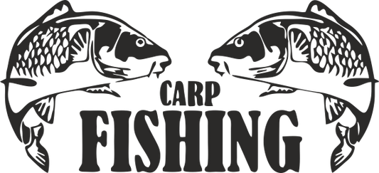 Nálepka na auto CARP FISHING