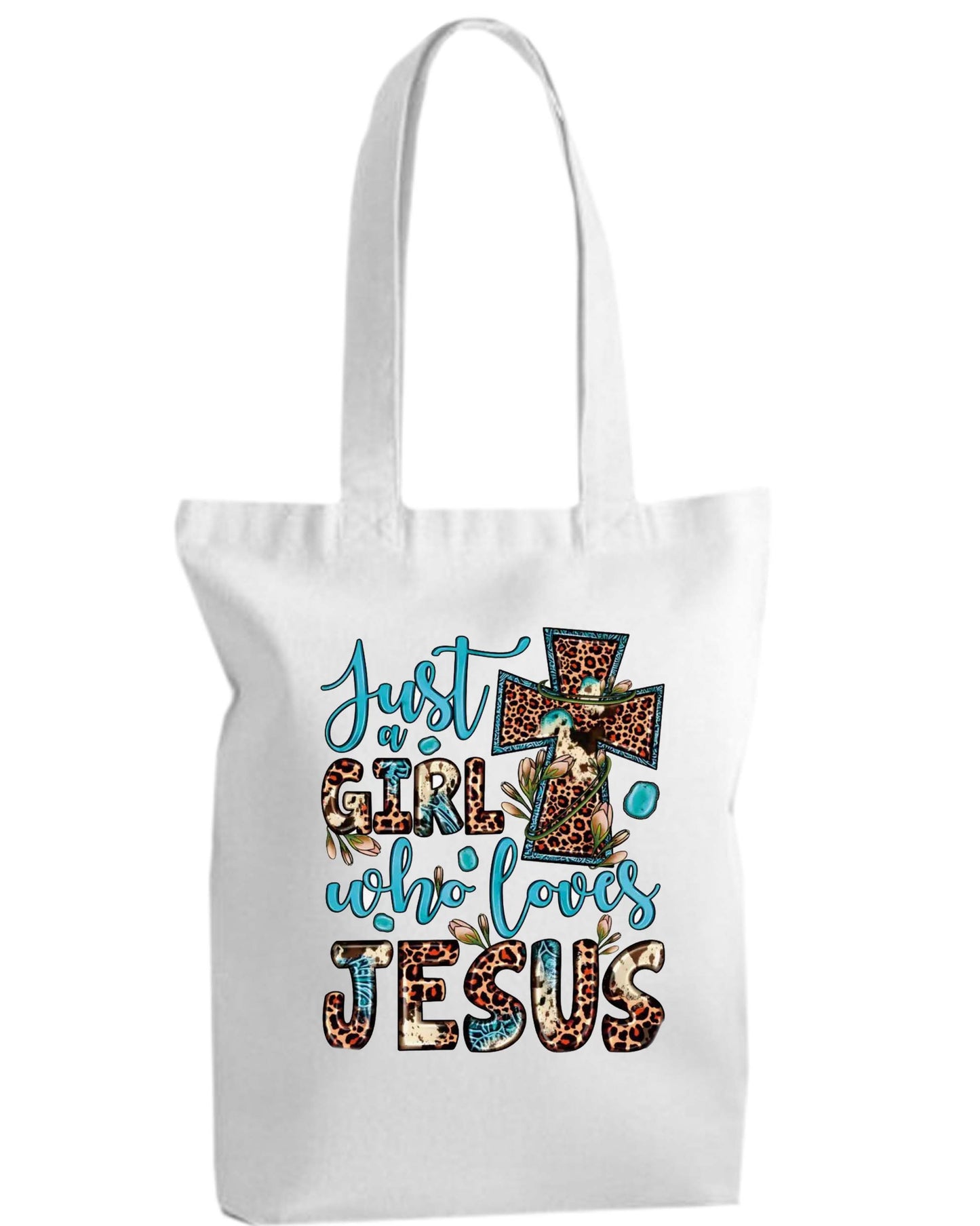 Potisk na taške JESUS #11 Just a girl who loves Jesus