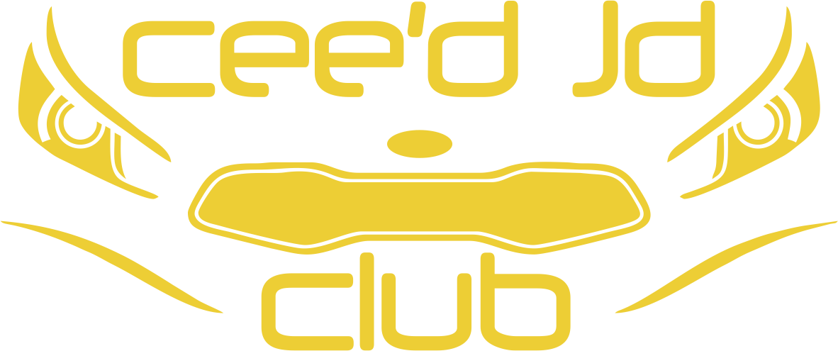 Nálepka na auto Cee'd JD club