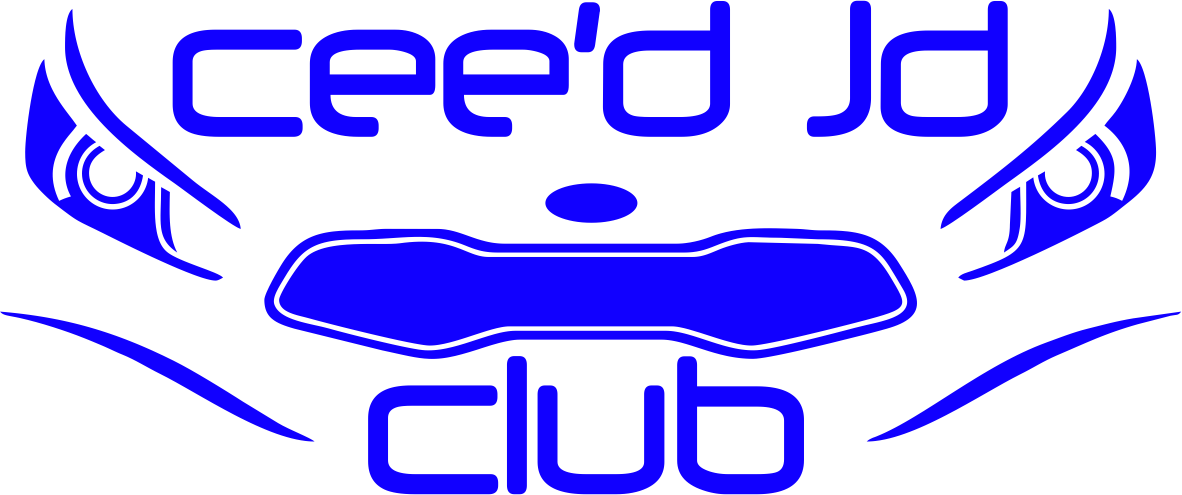 Nálepka na auto Cee'd JD club