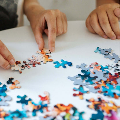 Tisk karikatur a obrázků na puzzle pro děti