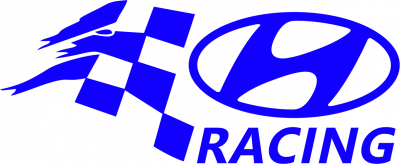 Nálepka na auto HYUNDAY Racing